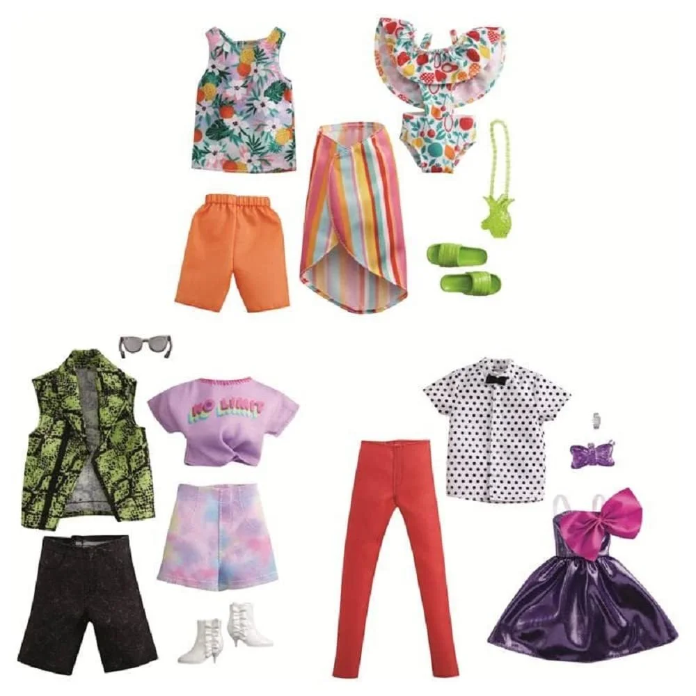 Одяг для ляльок Ken Barbie Fashion 2 GWC33, різнокольоровий, фото №1