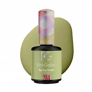 Купить Гель-лак Pink Gellac 284 Spring Green Зеленый, 15 мл - Фото 1 Гель-лак Pink Gellac 284 Spring Green Зеленый, 15 мл - Фото 1