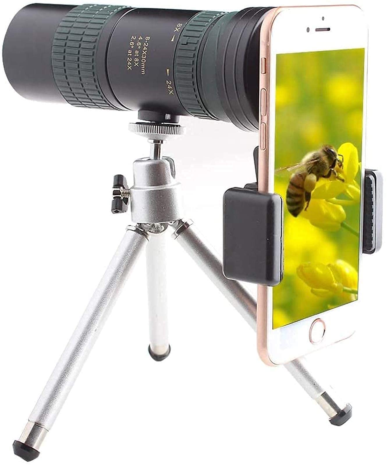 Монокуляр WANWEN Little Surprise Telescope Astronomy 8-24X30 HD Mobile Phone, фото №2
