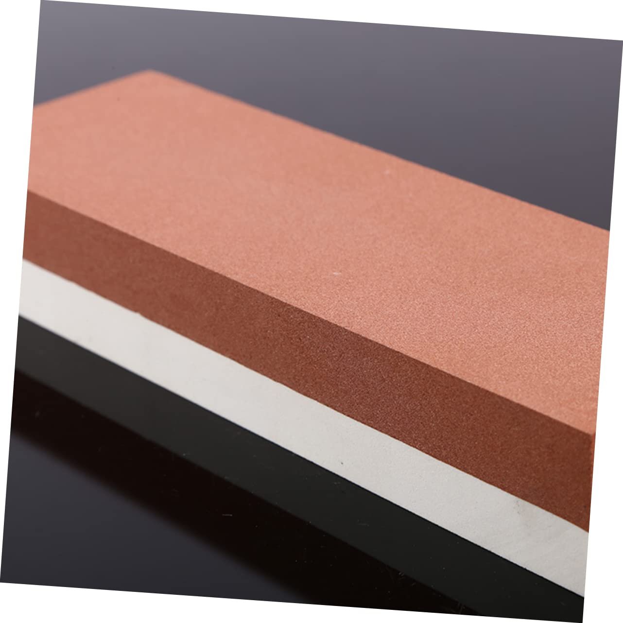 Точильный камень Gadpiparty двусторонний из белого корунда для кухонных ножей, фото №2