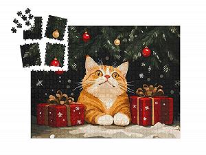 Пазл Адвент-календарь puzzleYOU "Katztastische Feiertage" 1000 деталей synthetic.ua - Фото 1