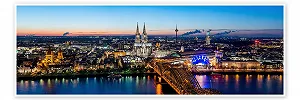 Постер Euregiophoto Cologne Skyline 180 x 60 см - Фото 1