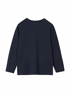 Футболка с длинными рукавами Vertbaudet для мальчиков Цвет synthetic.ua - Фото 1