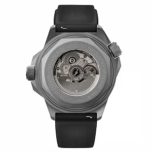 Мужские часы Undone Aqualume Титан Черный Черный Белый Ремешок песочного цвета synthetic.ua - Фото 1