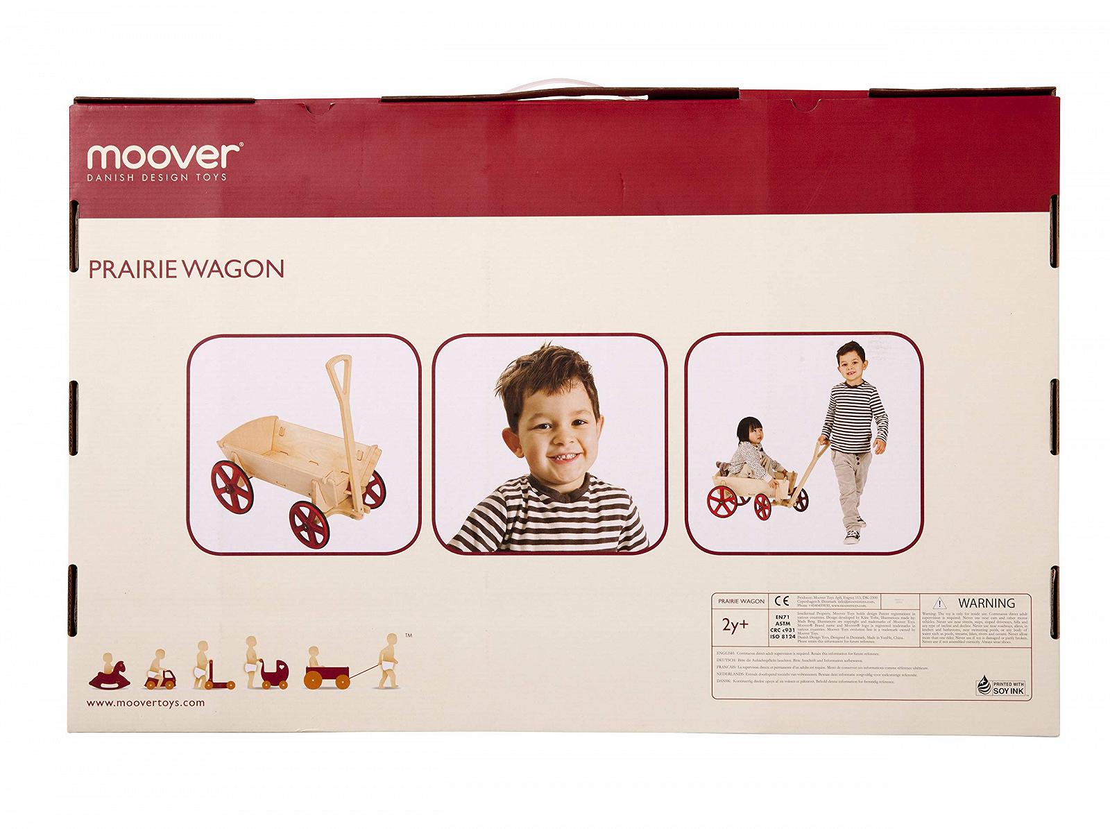 Автомобіль Moover Moov N 020 Nursery Natural Junior Truck Ride-On з стальними валами, фото №4