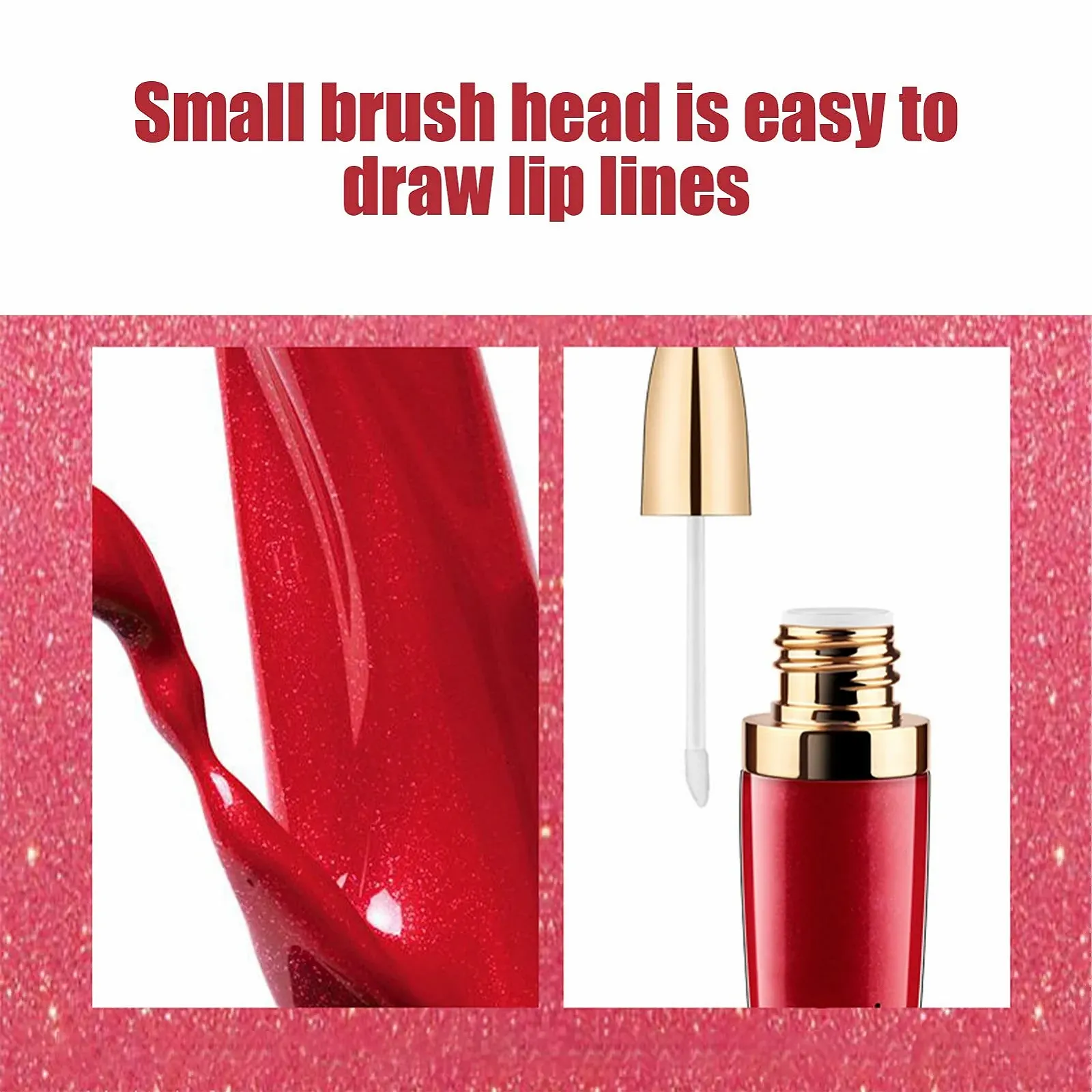 Блиск для губ Glitter Lipquid Стійкий З блискітками Відтінок 5, фото №7 Блиск для губ Glitter Lipquid Стійкий З блискітками Відтінок 5, фото №7