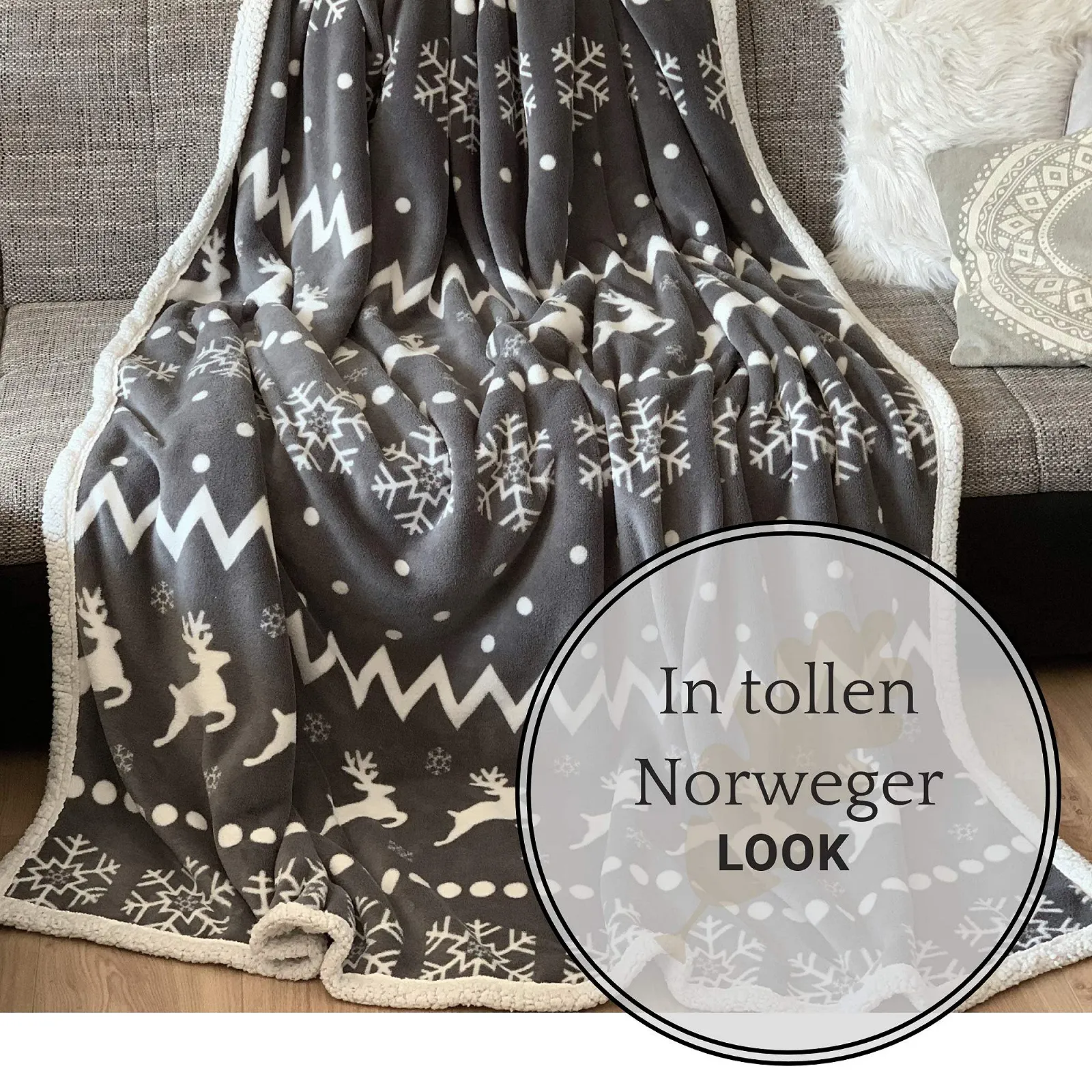 Покривало Jemidi Плюшева з овчини, Важка Покривало шерпа для дивану, Хутряна, Плюшева Покривало для кушетки, фото №3 Покривало Jemidi Плюшева з овчини, Важка Покривало шерпа для дивану, Хутряна, Плюшева Покривало для кушетки, фото №3