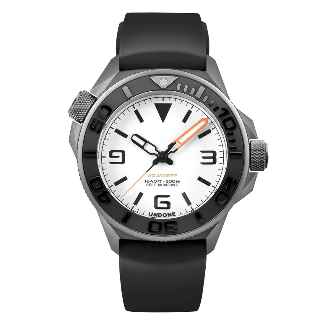 Мужские часы Undone Aqualume Титан Черный Черный Белый Ремешок песочного цвета, фото №1 Мужские часы Undone Aqualume Титан Черный Черный Белый Ремешок песочного цвета, фото №1