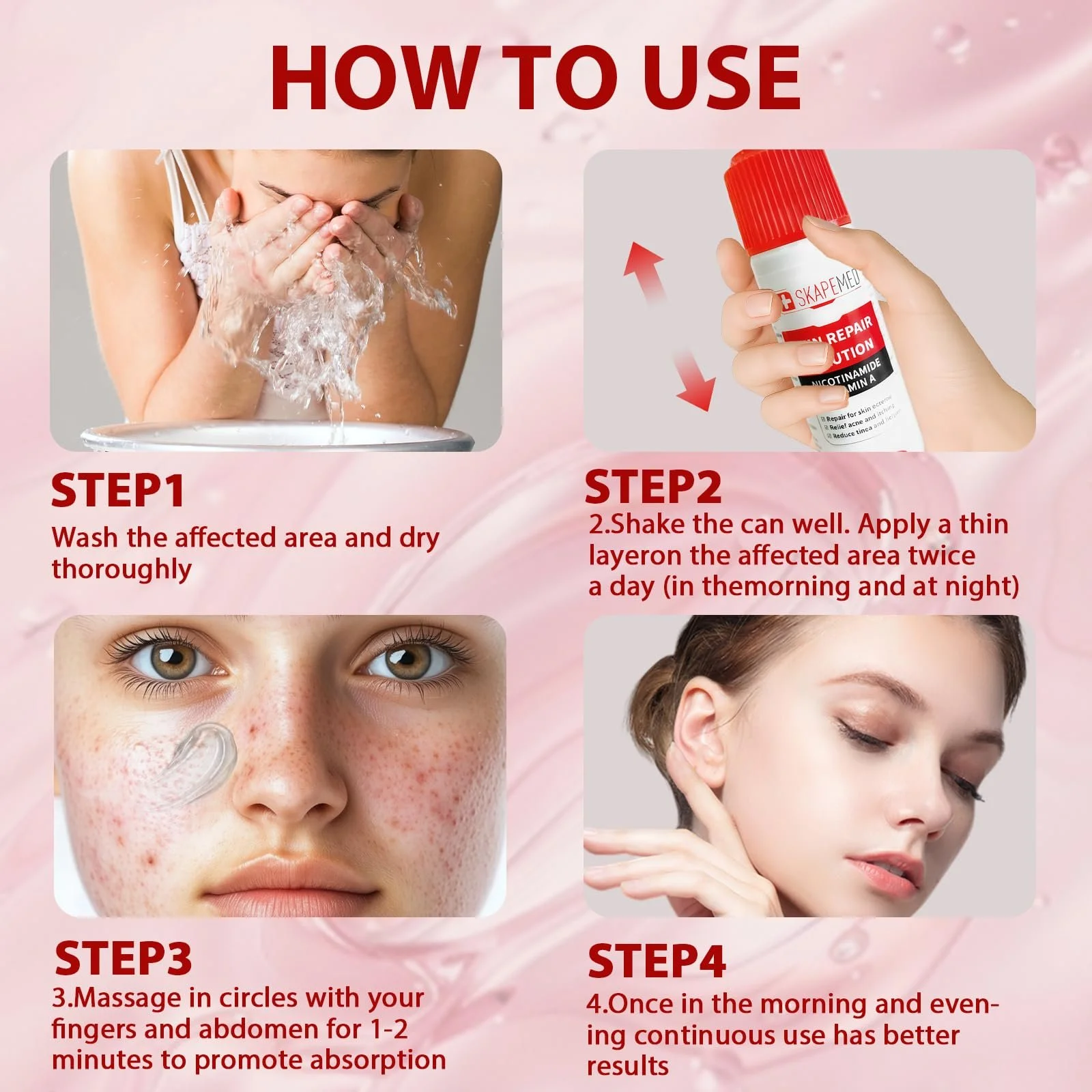 Средство для ухода за кожей Skin Care Solution Repair Solution для сухой кожи 50 г, фото №5