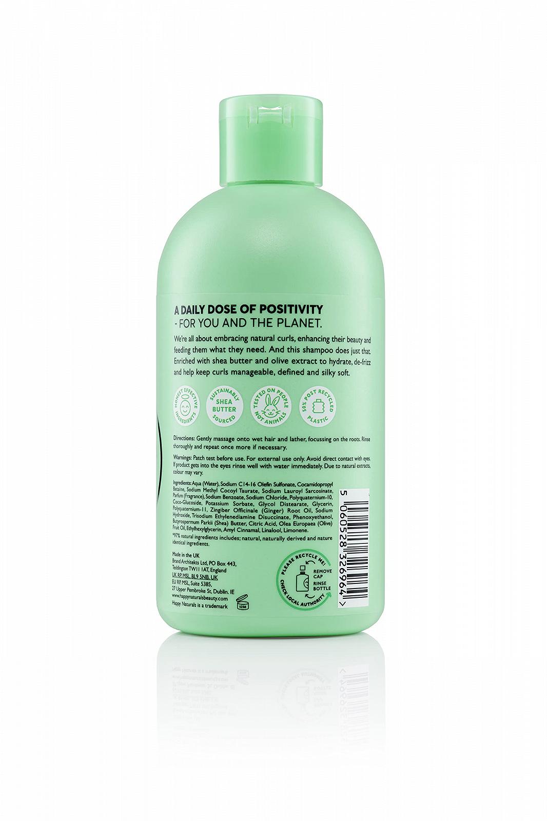 Шампунь Happy Naturals Curl Defining 300мл, фото №2