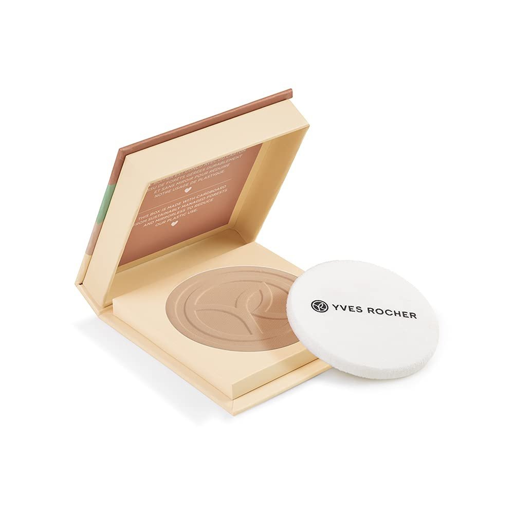 Пудра Компактна Yves Rocher COULEURS NATURE Rosé 200, 10 г, фото №4