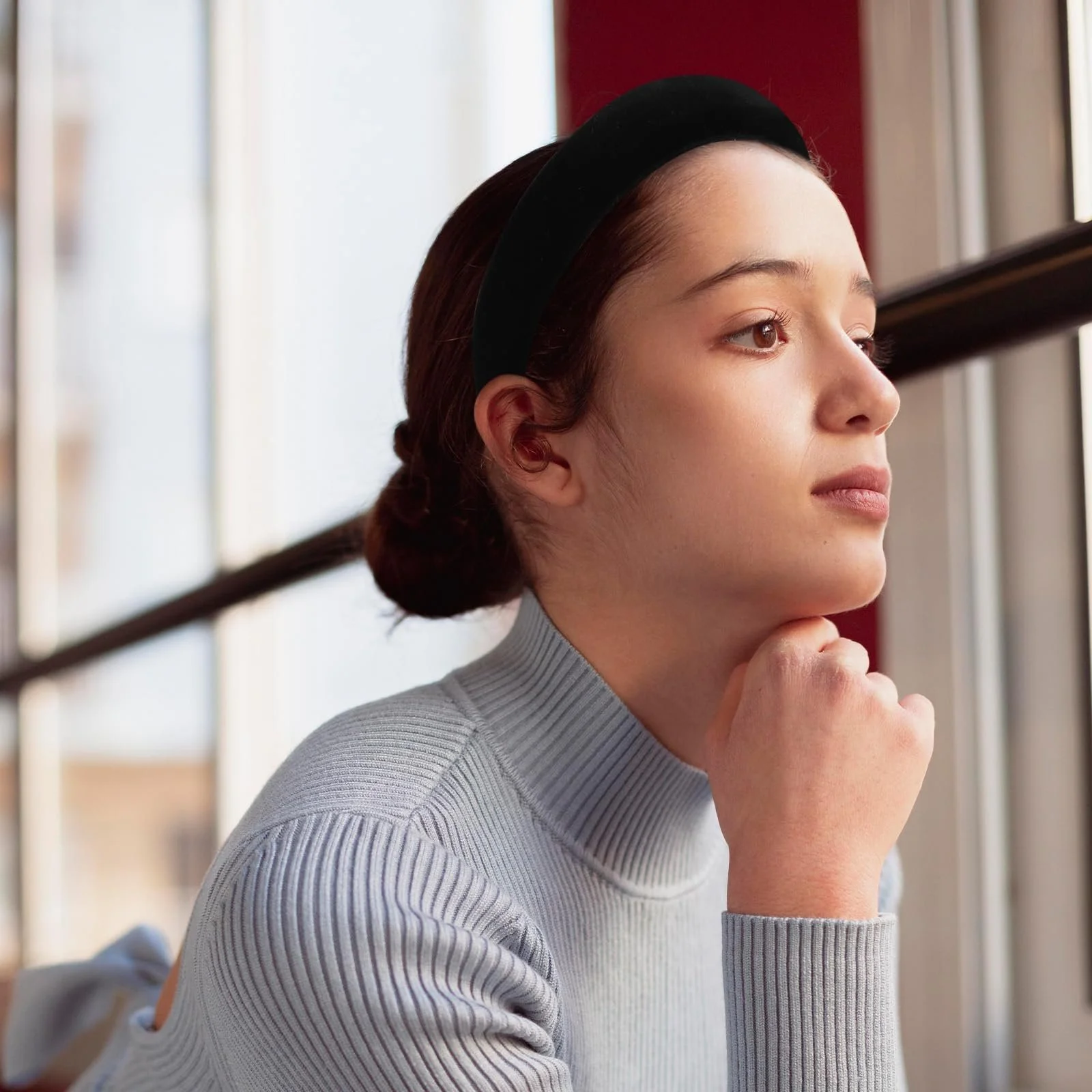 Обруч Чорний Оксамитовий 1 cm, 2 cm, 3 cm, Набір з 3 штук, фото №6 Обруч Чорний Оксамитовий 1 cm, 2 cm, 3 cm, Набір з 3 штук, фото №6