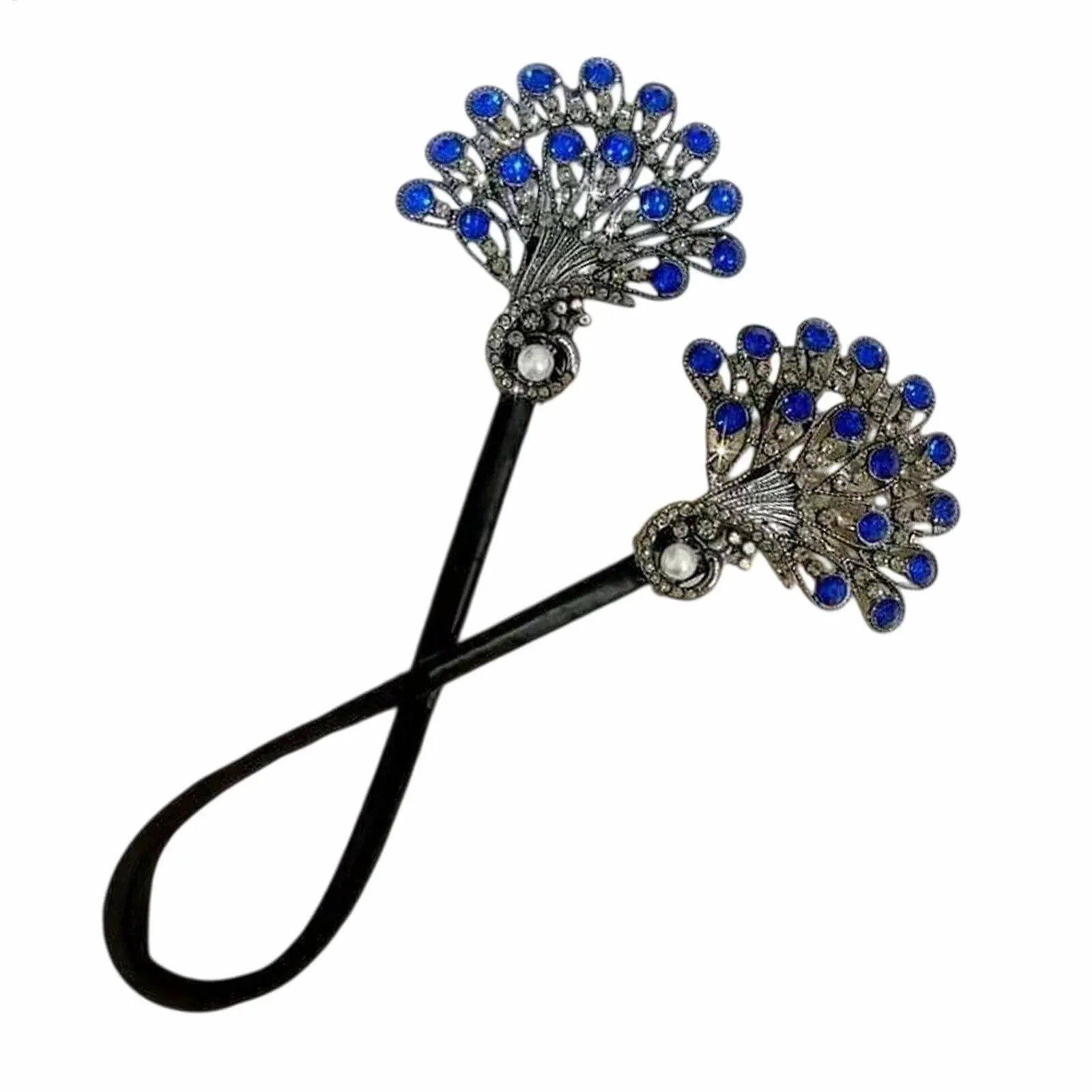 Краб для волосся Acunny PEAFOWL Павич зі стразами, фото №7 Краб для волосся Acunny PEAFOWL Павич зі стразами, фото №7