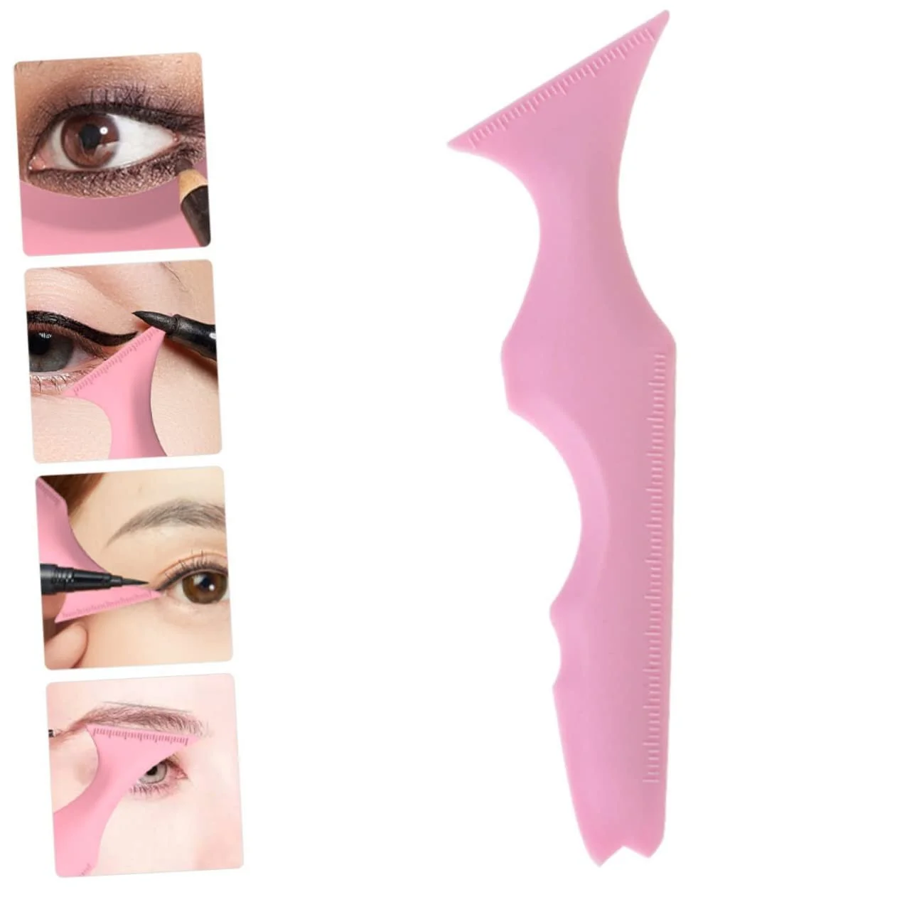 Трафарет для подводки глаз BIUDECO силиконовый, многофункциональный инструмент для макияжа глаз, фото №2 Трафарет для подводки глаз BIUDECO силиконовый, многофункциональный инструмент для макияжа глаз, фото №2