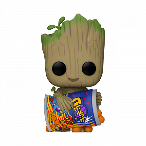Фигурка Funko Pop I am Groot with Cheese Puffs, 10 см, № 1196 - Фото 1
