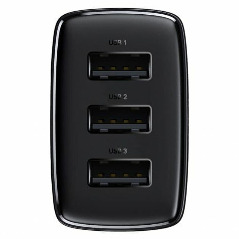СЗУ Baseus Compact 17W 3USB CCXJ02, фото №4