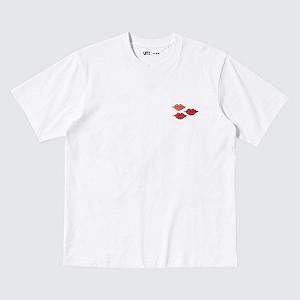 Футболка Uniqlo Kaws Warhol Bunny M Розовый - Фото 1
