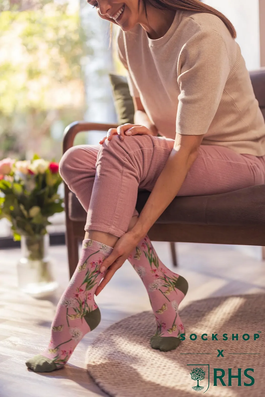 Носки SockShop RHS Royal Horticultural Society Женские Носки - Фрукты, Цветы и Ботанические Узоры, Яркие и Красочные, Размер 4-8, фото №4