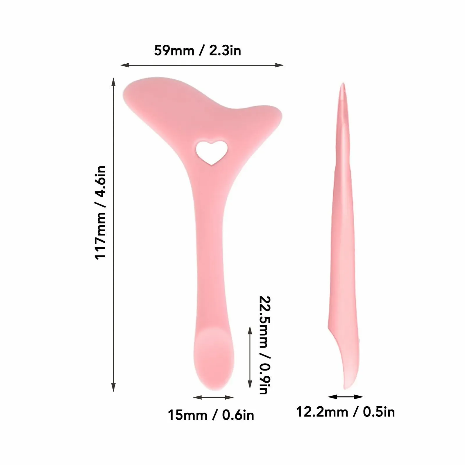 Інструмент для стрілок Winged Eyeliner Tool Багатоцільовий силіконовий, фото №2 Інструмент для стрілок Winged Eyeliner Tool Багатоцільовий силіконовий, фото №2