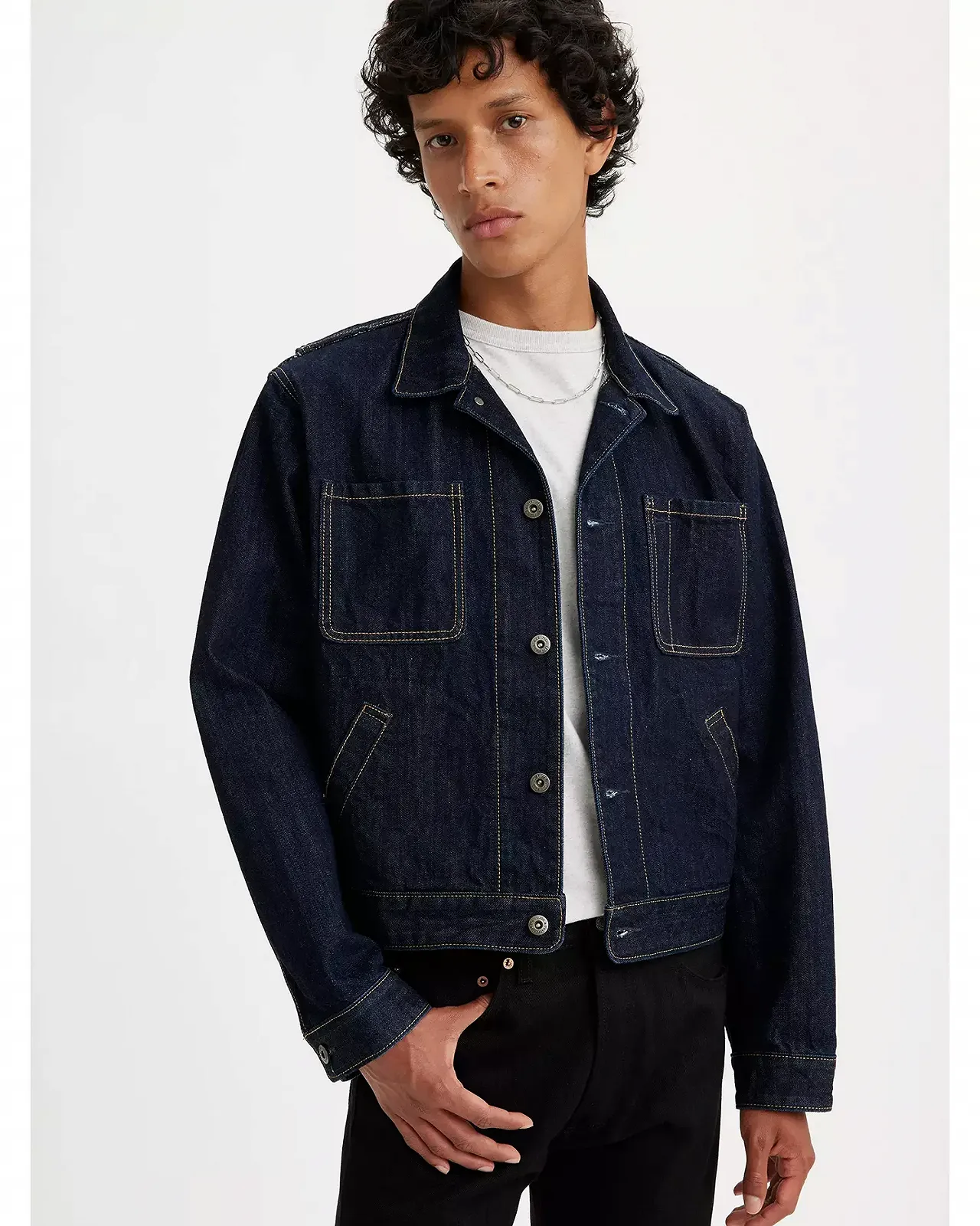 Мужская куртка Levis - Lmc Utility Trucker Lmc Broadway Moj - XS, фото №1 Мужская куртка Levis - Lmc Utility Trucker Lmc Broadway Moj - XS, фото №1