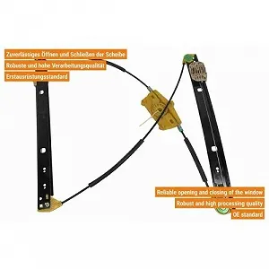 Склопідйомник VAICO Original VAICO Quality V10-9811 для AUDI SEAT SKODA VW VAG synthetic.ua - Фото 1