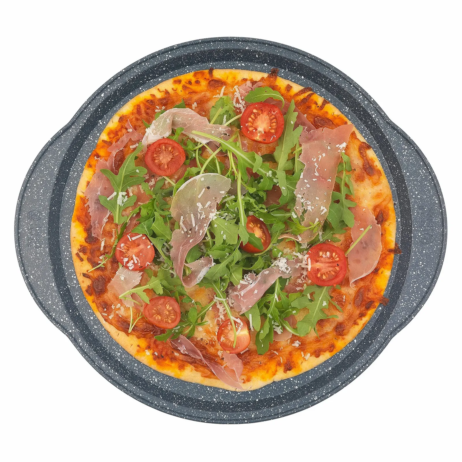 Набір форм для піци Russell Hobbs COMBO-5447 2 шт 37 см вуглецева сталь Blue Marble Nightfall Stone, фото №8