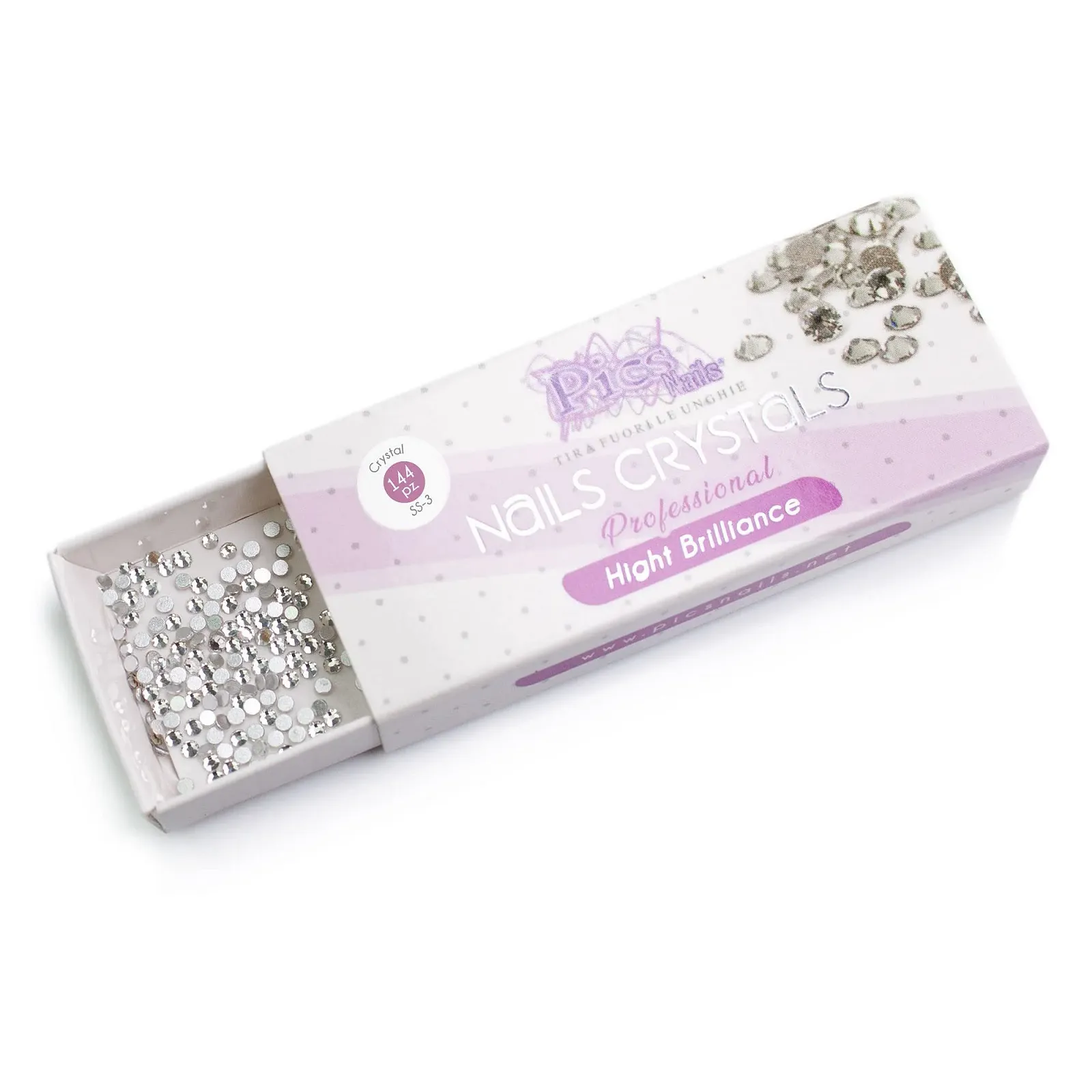 Украшение для ногтей SS-3 (1.3 мм) 144 кристалла, фото №2