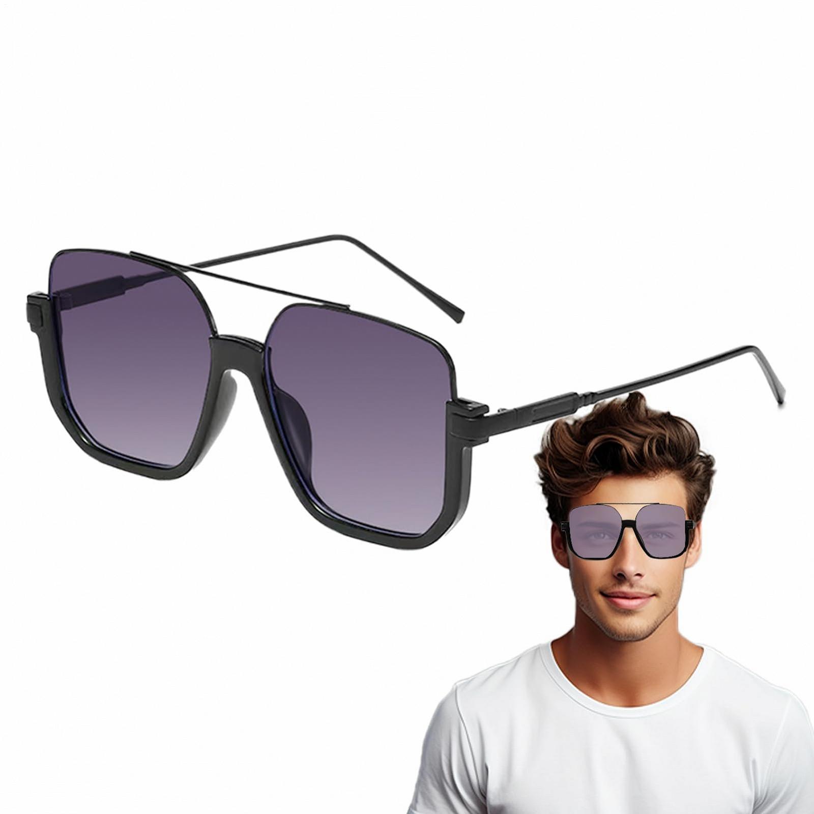 Модні жіночі сонцезахисні окуляри велика оправа, фото №5