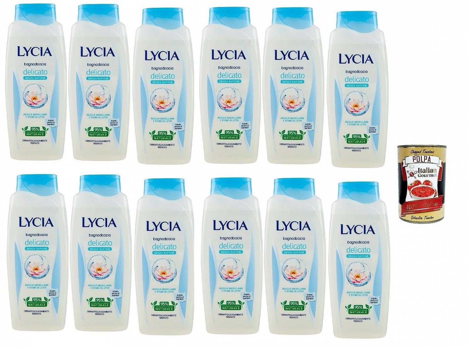 Гель для душу Lycia Bagnodoccia Delicato 12 x 750 мл, фото №1