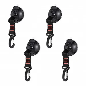 Присоска Якірна SMELEYOU, надпотужна, гак, 4 шт., для кемпінгу, спорту та активного відпочинку synthetic.ua - Фото 1