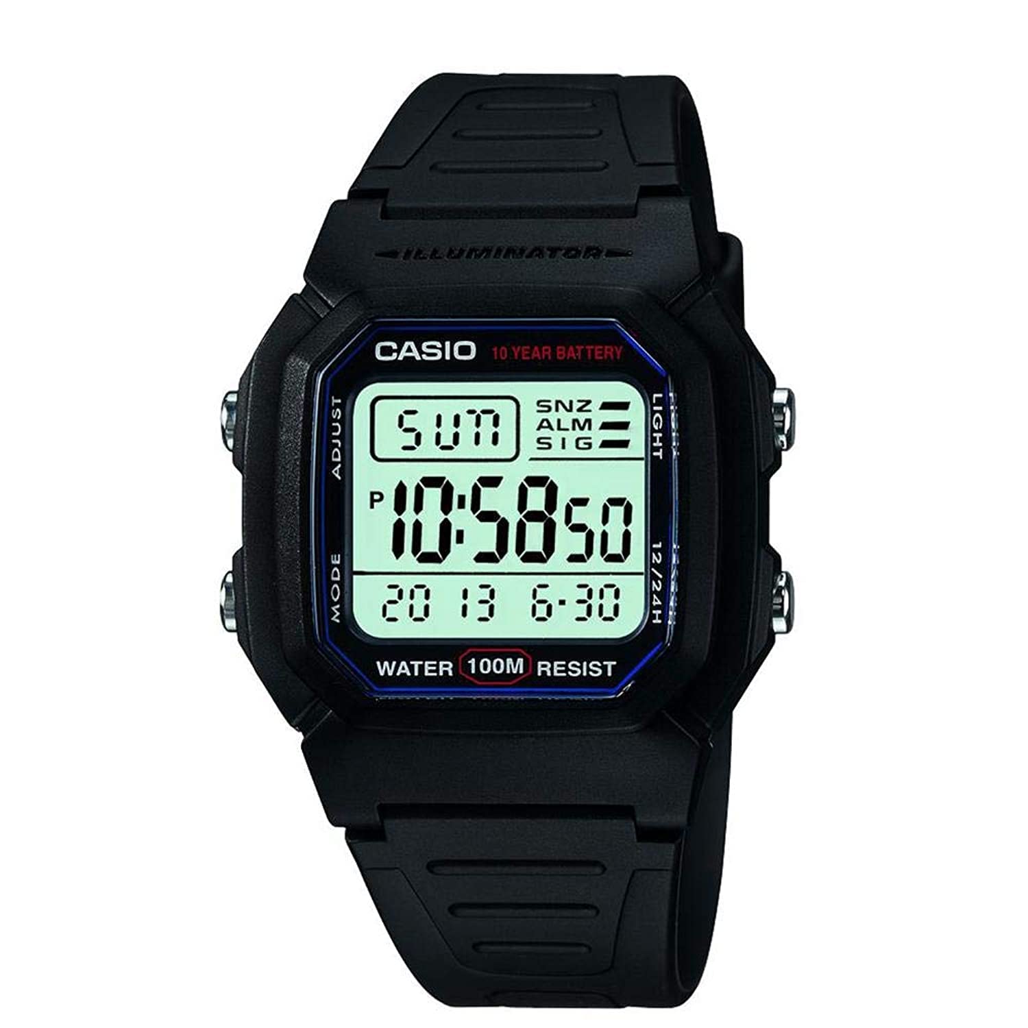 Годинник Casio W-800H-1AVCF, фото №1 Годинник Casio W-800H-1AVCF, фото №1