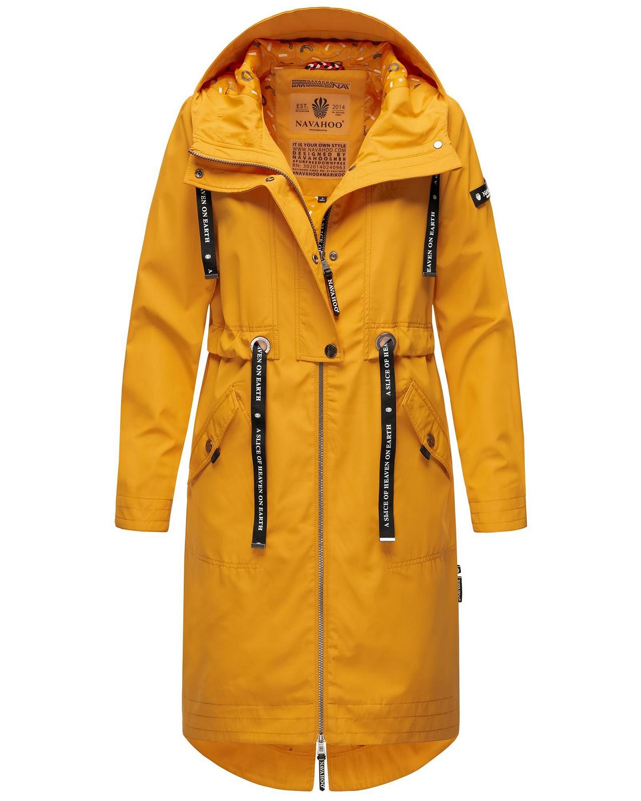 Перехідна парка Navahoo Josinaa Жіноча Легка Куртка Довге Пальто Тренч з Капюшоном, фото №1