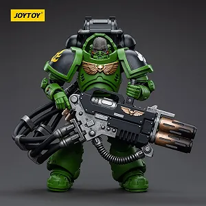 Екшн-фігурка JOYTOY Warhammer 40k Salamanders Eradicators Brother Xavak 1:18 synthetic.ua - Фото 1