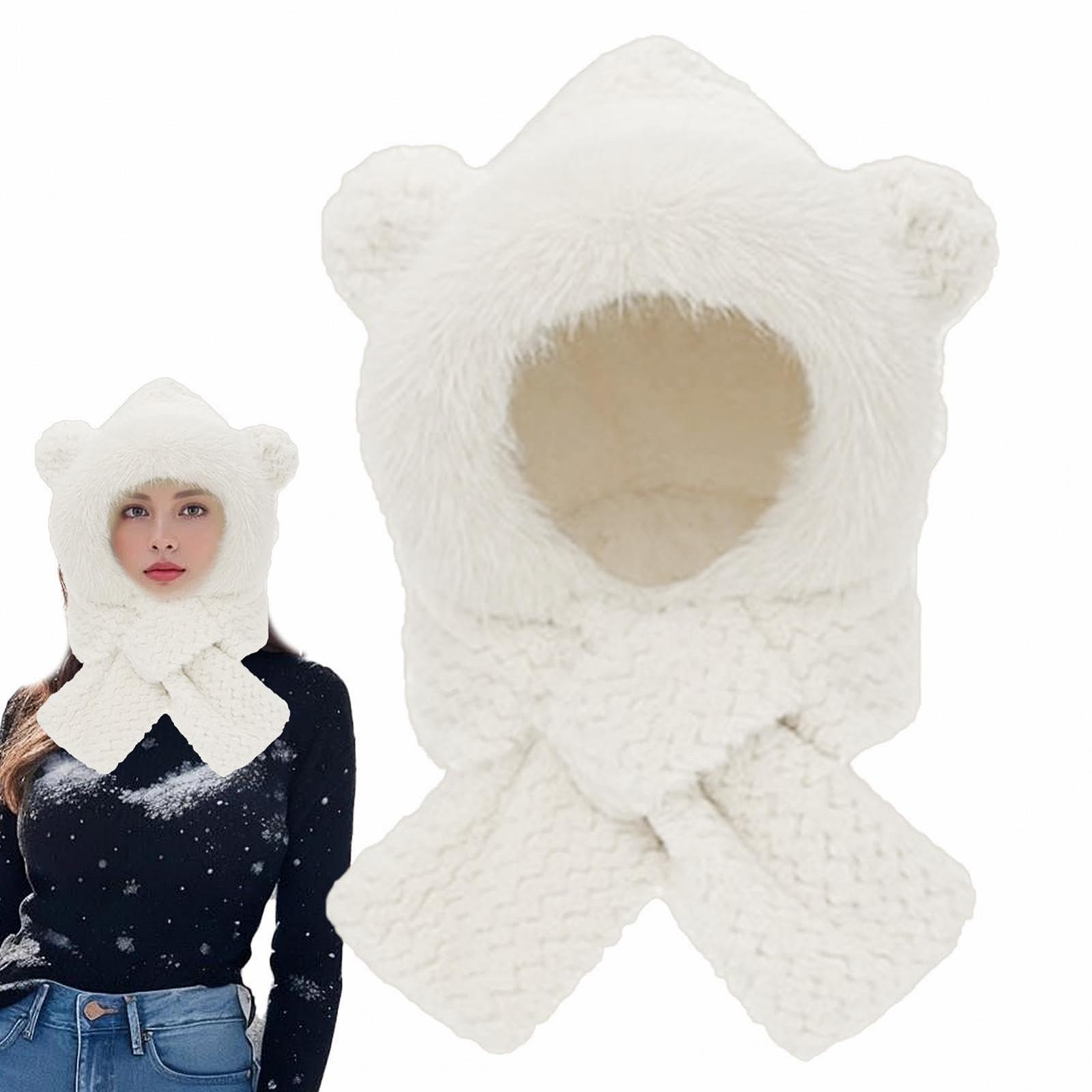 Шапка-ушанка Кролик Mbiyhgta Зимняя, фото №5