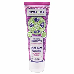 Крем для рук Human+Kind Увлажняющий с бузиной и малиной - Увлажняющий крем с маслом авокадо и маслом ши - Фото 1
