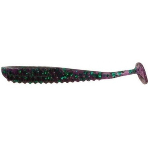 Aji Ringer Shad 012 Junebug силиконний Reins, фото №1