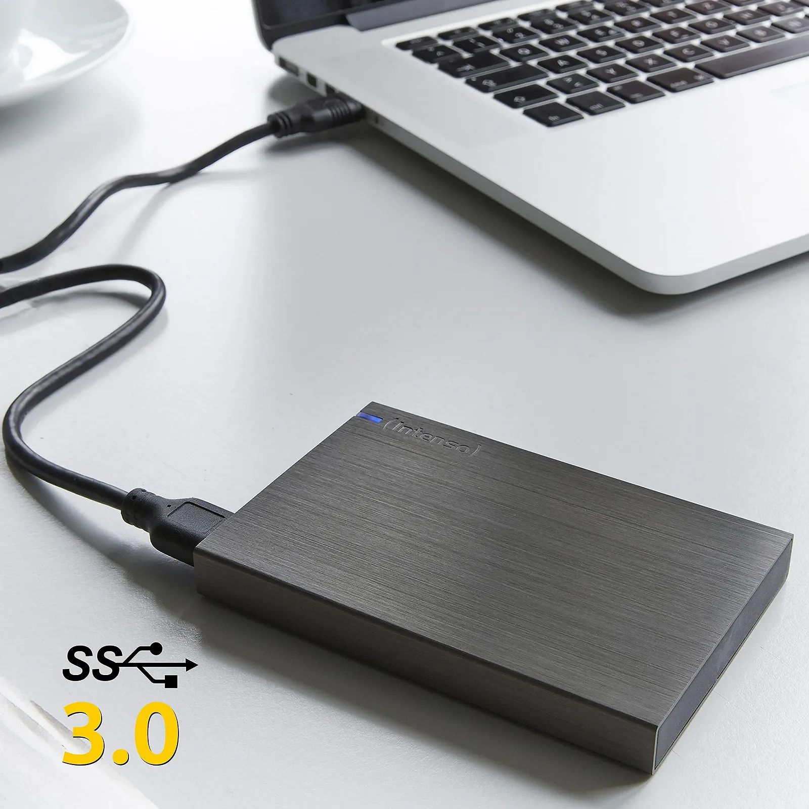Внешний жесткий диск Intenso Memory Board 6028680 2TB 2.5" 5400 об/мин 8MB Cache USB 3.2 Антрацит, фото №2