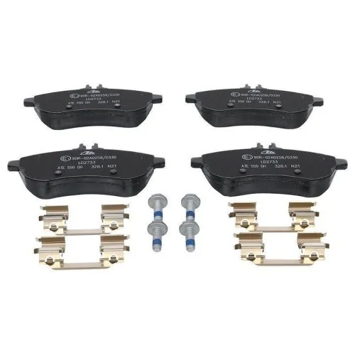 Комплект гальмівних колодок дискового гальма ATE Ceramic 13.0470-2733.2 для MERCEDES-BENZ, фото №2 Комплект гальмівних колодок дискового гальма ATE Ceramic 13.0470-2733.2 для MERCEDES-BENZ, фото №2