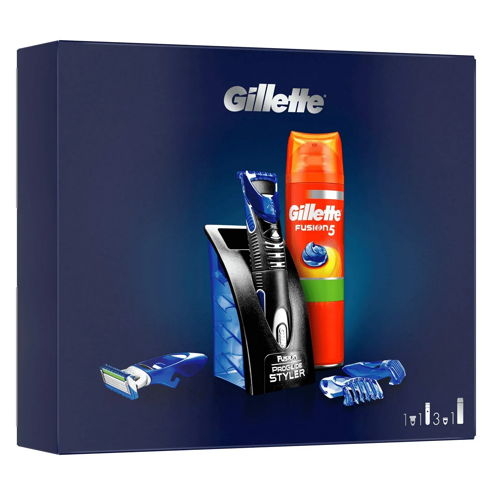 Подарочный набор Gillette 3-in-1 Styler 7702018479467 1, фото №11 Подарочный набор Gillette 3-in-1 Styler 7702018479467 1, фото №11