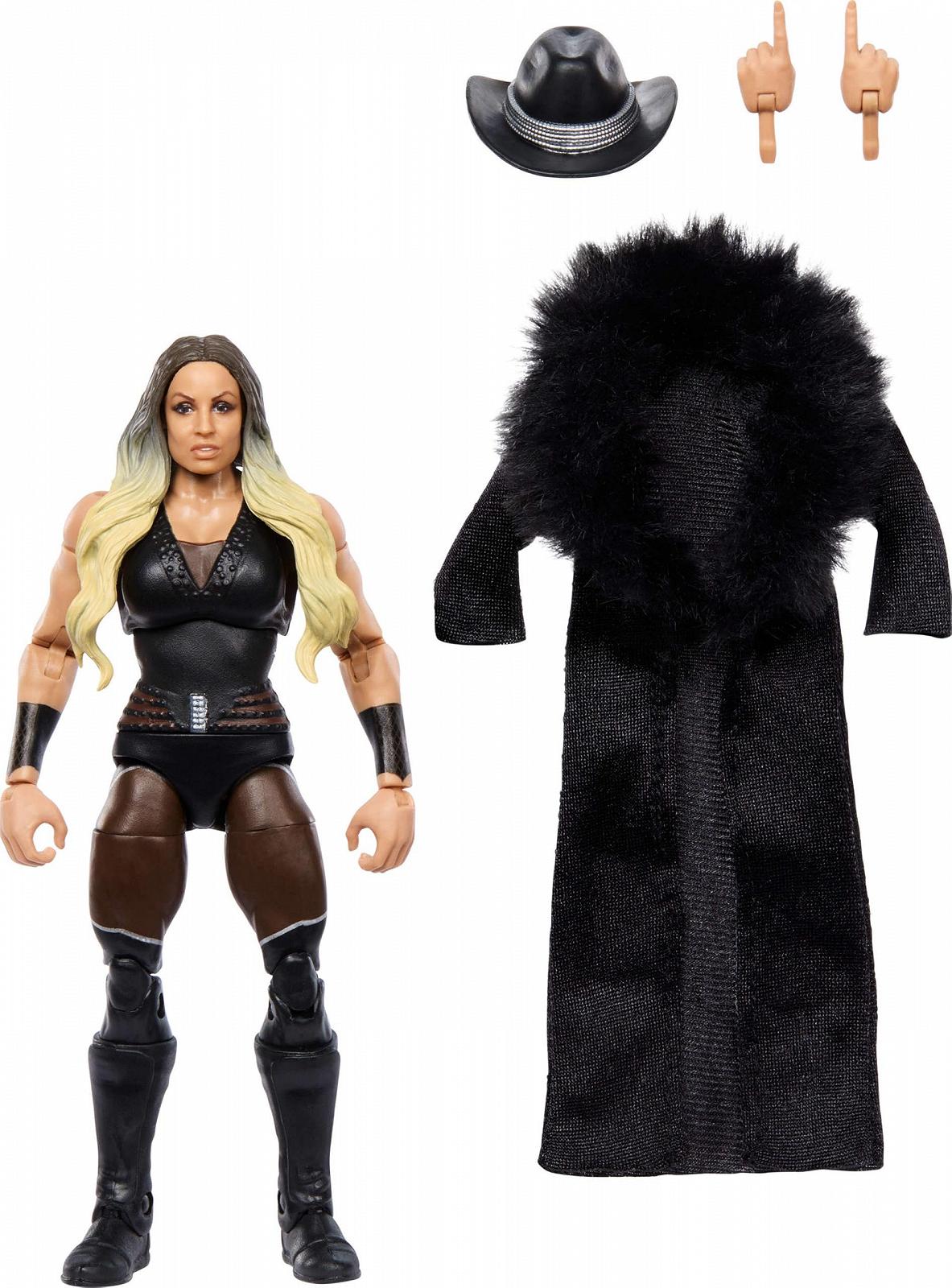 Екшн-фігурка Mattel WWE Elite Тріш Стратус, 15 см, з 25 точками артикуляції та змінними руками, фото №1