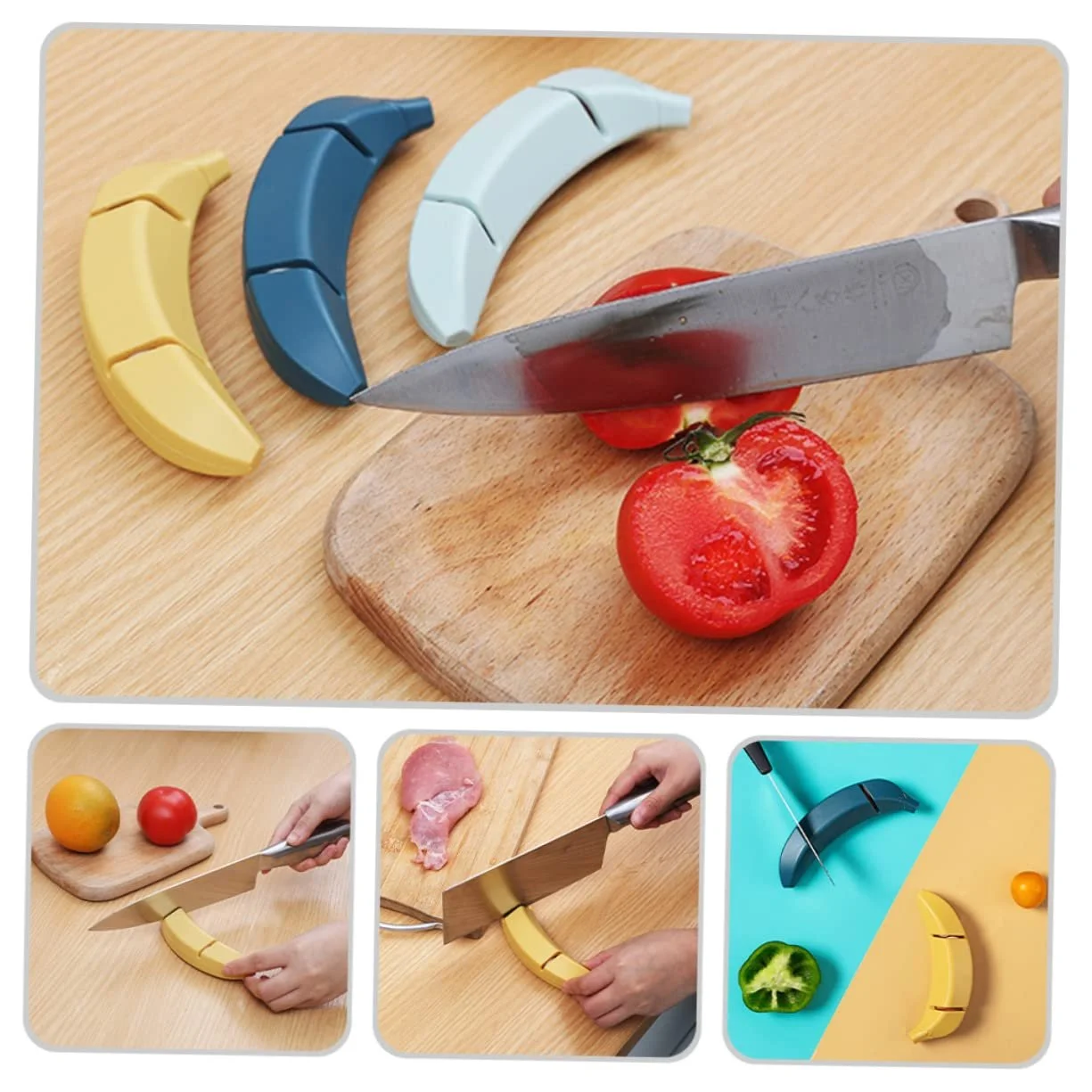 Набір стругачок для ножів ручних (2 шт.) з нековзною основою професійні ергономічні, фото №8 Набір стругачок для ножів ручних (2 шт.) з нековзною основою професійні ергономічні, фото №8