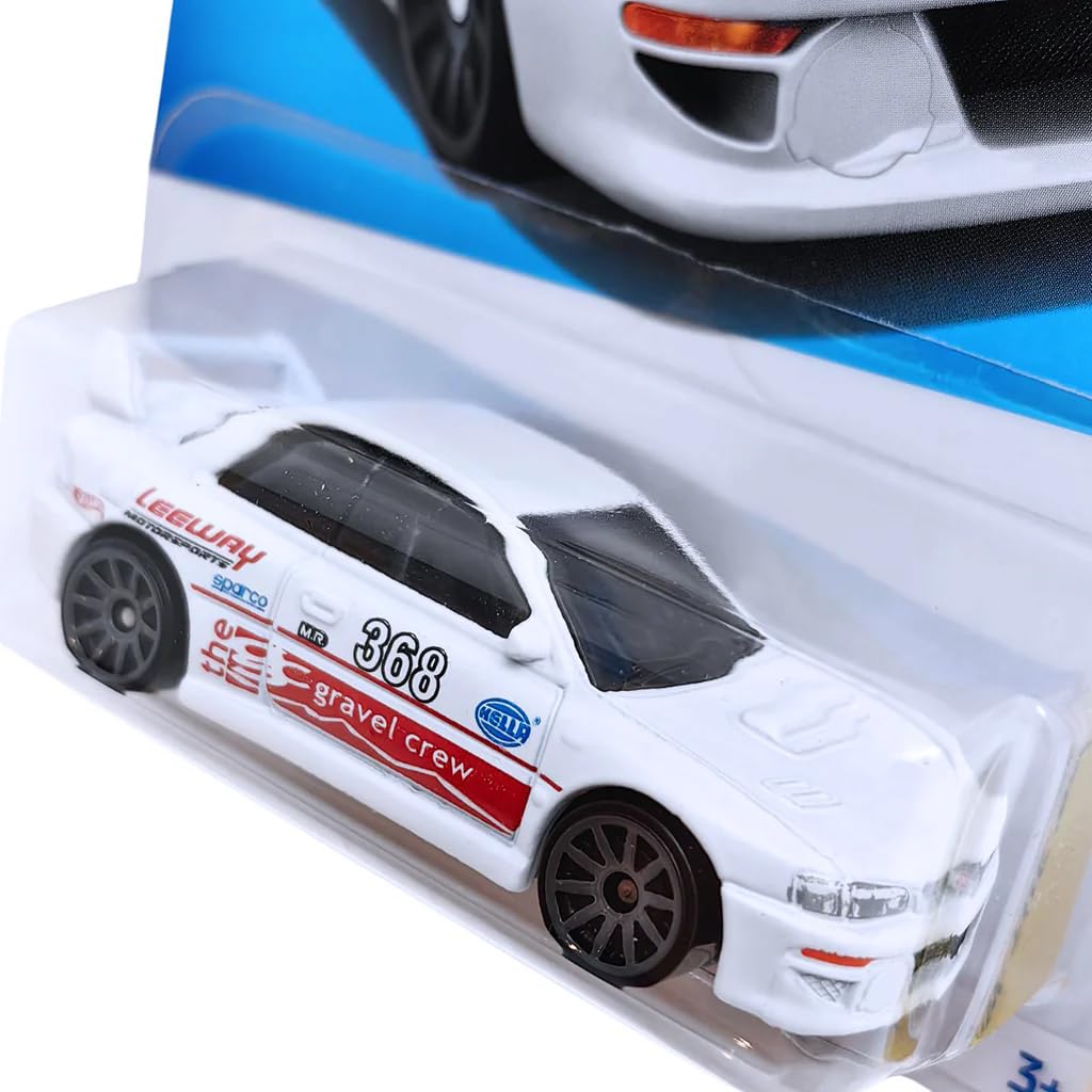 Hot Wheels '98 Subaru Impreza 22B-STi Version HW: The '90s 10/10 HTB12 Short Card Hella Sparco The Gravel Crew Mattel 2024 1:64, фото №3 Hot Wheels '98 Subaru Impreza 22B-STi Version HW: The '90s 10/10 HTB12 Short Card Hella Sparco The Gravel Crew Mattel 2024 1:64, фото №3