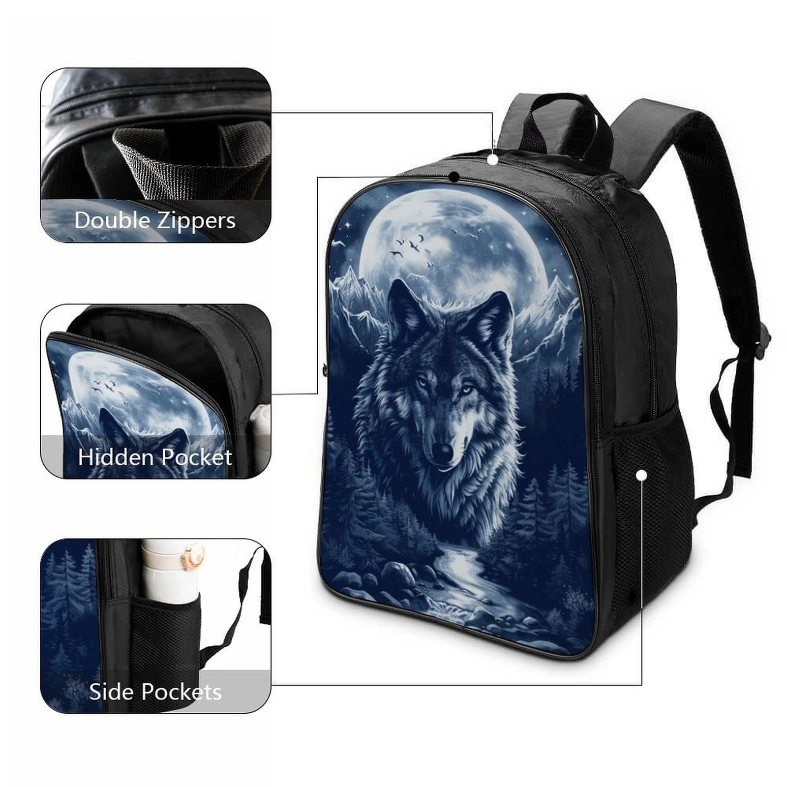 Ранець Wolf RSIUUODNF 40x28x16см, фото №3