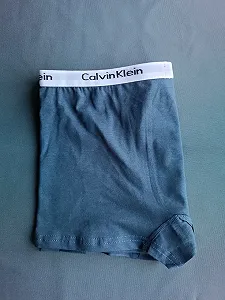 Чоловічі сірі труси боксери Calvin Klein synthetic.ua - Фото 1