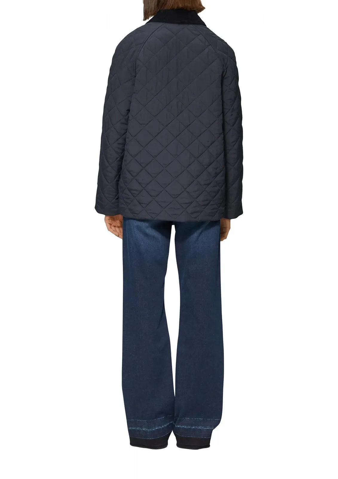 Куртка s.Oliver Жіноча стьобана з вельветовими деталями, фото №5