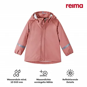 Куртка Reima Lampi для детей со съемным капюшоном synthetic.ua - Фото 1