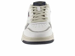 Кеды Victoria 1985 Low-Top Унисекс C80 Кожа и Цветные и Сплит Кожаные Детали и Ретро Логотип 8800119 synthetic.ua - Фото 1