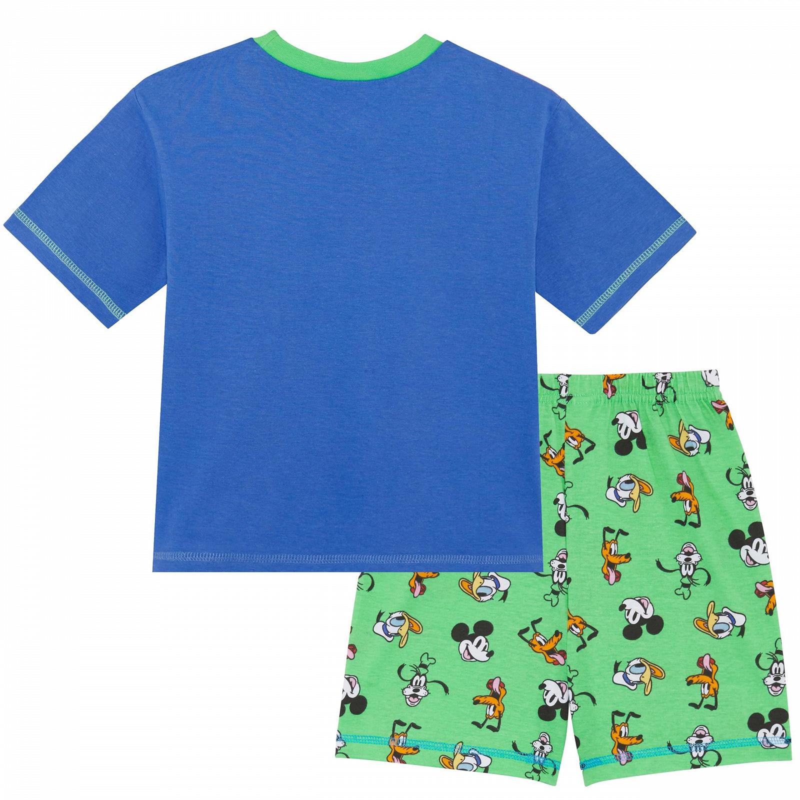 Піжама Disney Mickey, Donald, Goofy, Pluto Смугаста з короткими рукавами 100% бавовна, фото №5