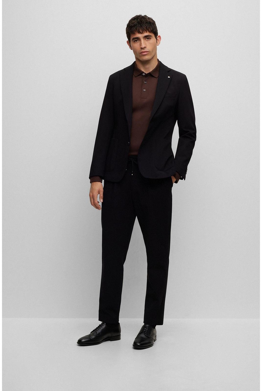 Туфли BOSS Colby Derb из кожи с деталями "Будапешт", фото №3 Туфли BOSS Colby Derb из кожи с деталями "Будапешт", фото №3