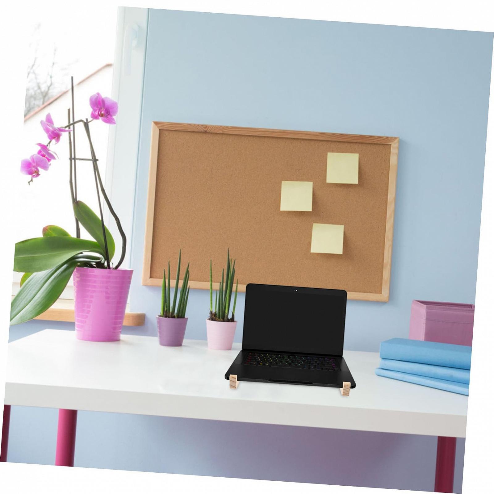 Підставка для ноутбука Дерев'яна Ергономічна Вертикальна, фото №5